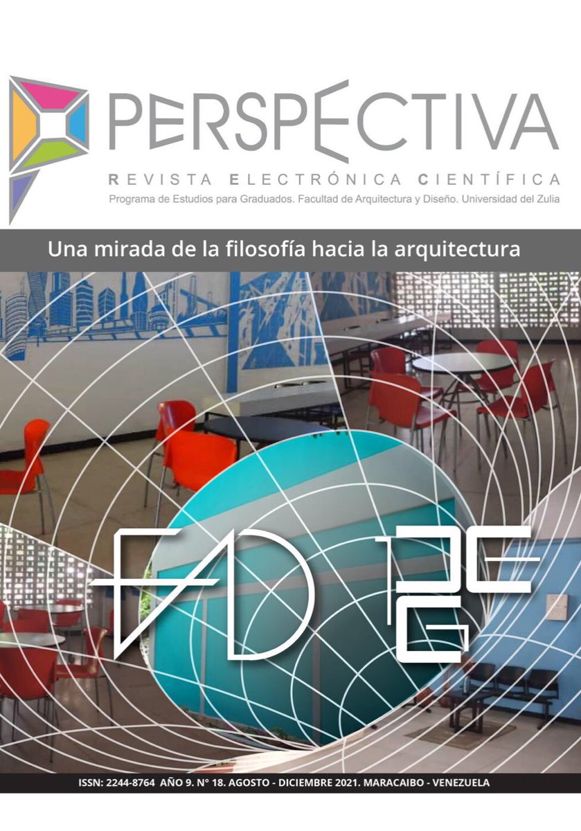 Edición número 18, Agosto-Diciembre 2021 Revista Electrónica Científica PERSPECTIVA, editada por el #postgradoFADLUZ 
Link para consulta
👉🏻 bit.ly/374WgcL

instagram.com/p/Cb0oQi2lWMo/…