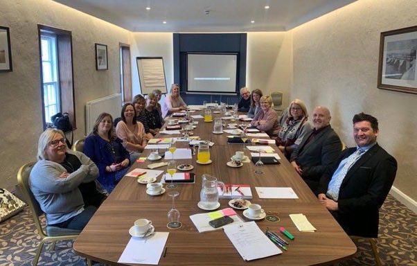 ShankillZone's tweet photo. Building a partnership with @GrShankill primary school principals + @boysmodelschool @GirlsModel @hazelwoodni & @QUBEngagement @tgeducation #TPL #generationtransformation @Education_NI @Ed_Authority https://t.co/qWvytIriTI