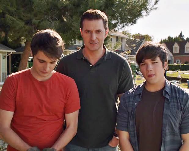atrA208's tweet photo. #FlasbackFriday 
#RichardArmitage #MaxDeacon #NathanKress in #IntoTheStorm https://t.co/JgstWNyXYR
