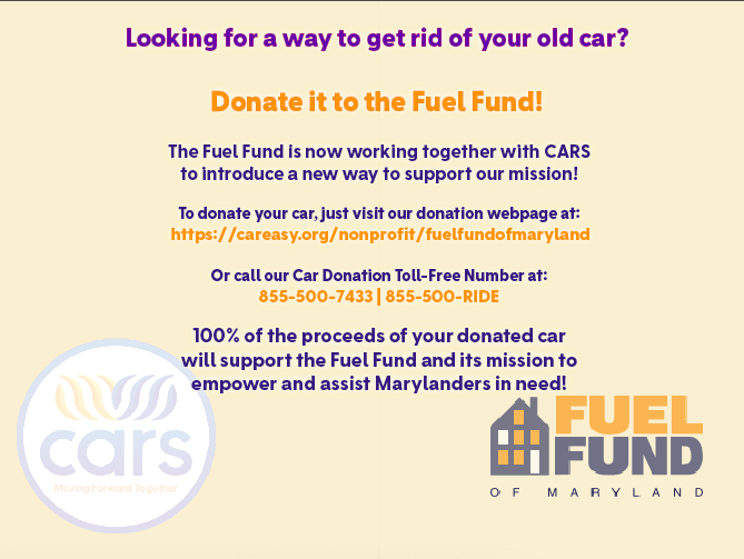 FuelFund's tweet photo. Looking to get rid of your old car? Look no further! The Fuel Fund is now accepting car donations. To learn more or to donate your car, visit https://t.co/HTOk7pC1nh or call our toll-free number at 855-500-7433! https://t.co/3jzB2iX4MY
