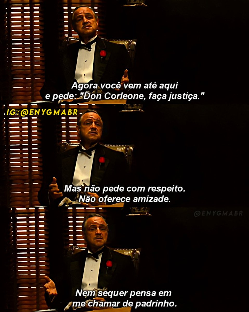 enygmabrasil's tweet photo. #poderosochefao #Filme https://t.co/JJEbNHGeOI