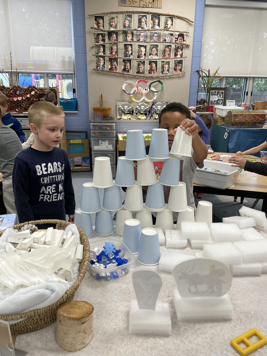LPSKinderkids's tweet photo. Always excited to try a new STEM Challenge. #Elsascastle #planandbuild https://t.co/vEgpaltKWn