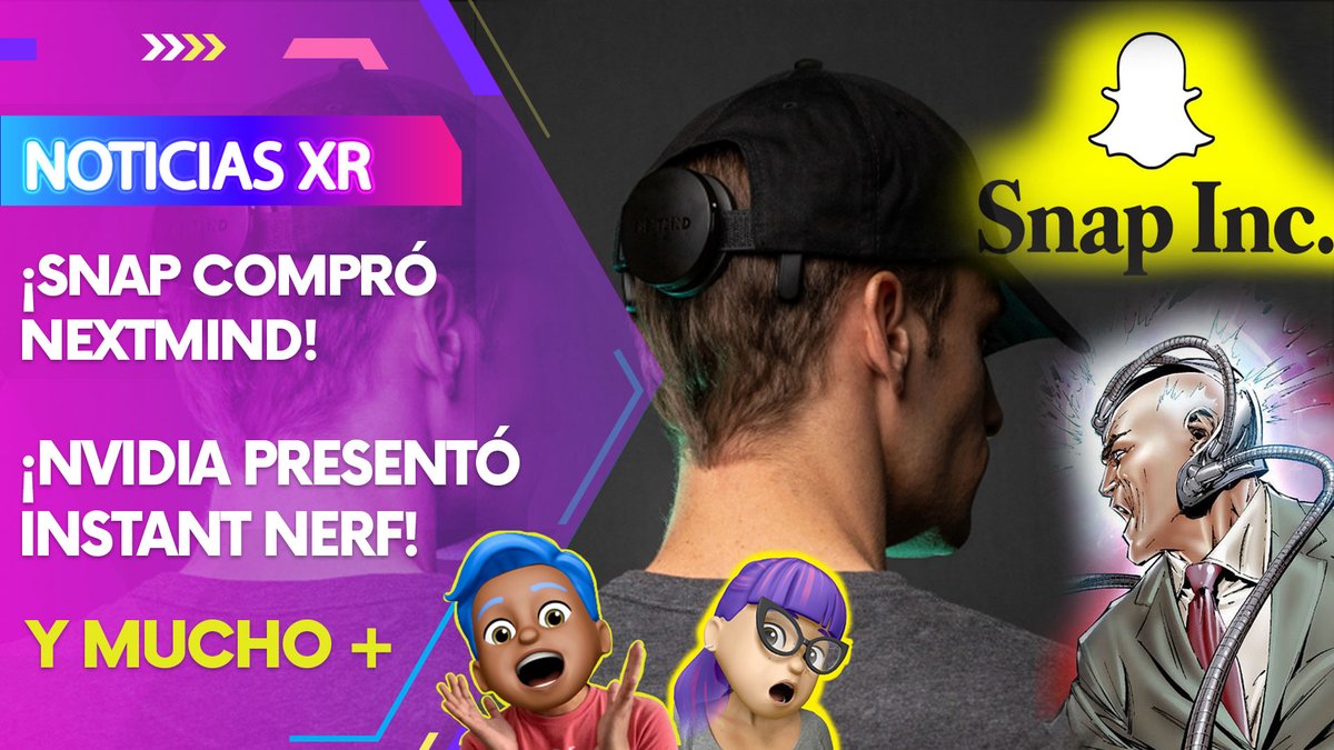 emiliusvgs's tweet photo. Hoy lanzamos vídeo de las #NoticiasXR de la 2da quincena de marzo. Estreno hoy 6 PM Hora Perú - Colombia | 5 PM México. ¡No te lo pierdas!🔥
#VR #AR https://t.co/bYotZkGwD6 https://t.co/ZrHxvxgV9v