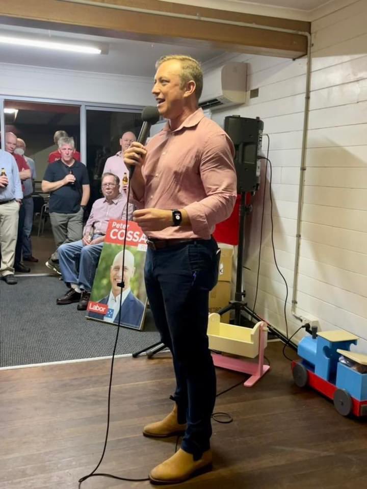 Peter_Cossar's tweet photo. Ryan Campaign Launch 2022! How good was it to be in a room with so many people as determined as I am to #TurnRyanRed. Thanks to @StevenJMiles, @MarkFurnerMP and @JontyBush #auspol #AusPol2022 #ryanvotes https://t.co/K8Vw5vfSNR