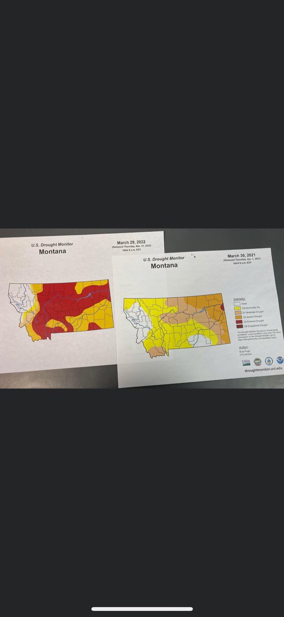 Been in the red for over year. Been in at least a moderate drought since July of 2020. Spent most of last summer in a d4.