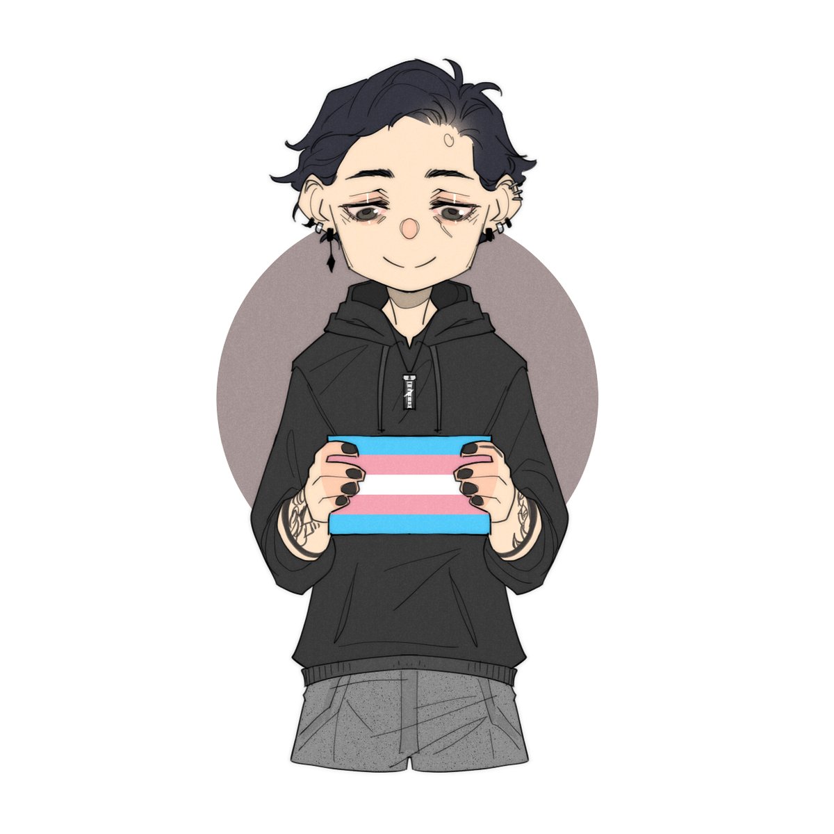 「happy (late) trans day of visibility, wa」|MAF @ tarot KSのイラスト