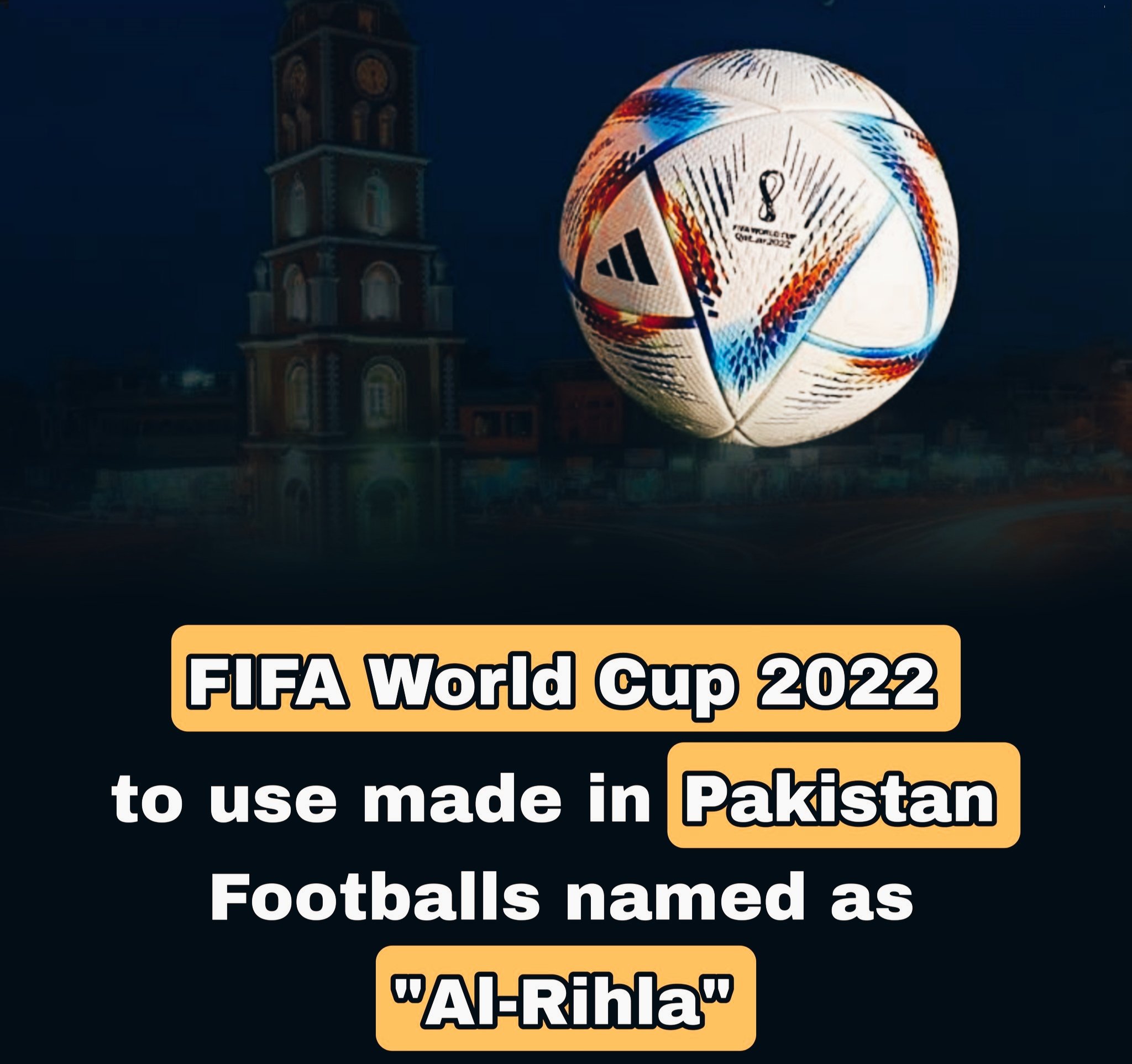 Trango Adventure on Twitter "Footballs made in Pakistan will be used in the FIFA WorldCup 2022