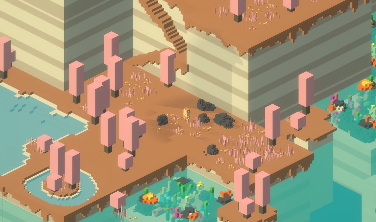 PolarWhiteLLC's tweet image. Development for our new game, Fish Fish, is underway. Procedurally generated islands, wide biodiversity, and good vibes await! All in voxely goodness! Follow us to stay up to date with future updates.
#FishFish #voxel