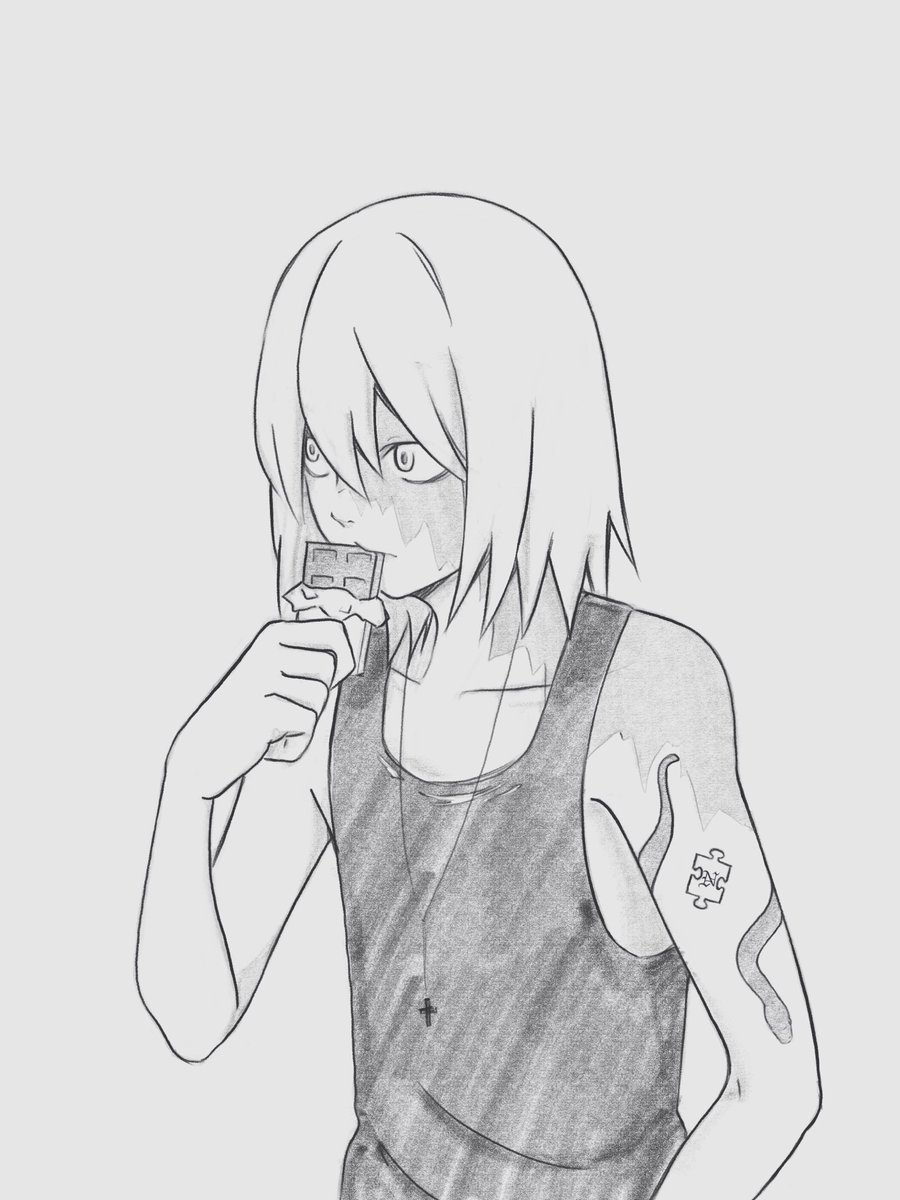 tattooed Mello for @M1chaelLangdon https://t.co/baB4ApeCcR