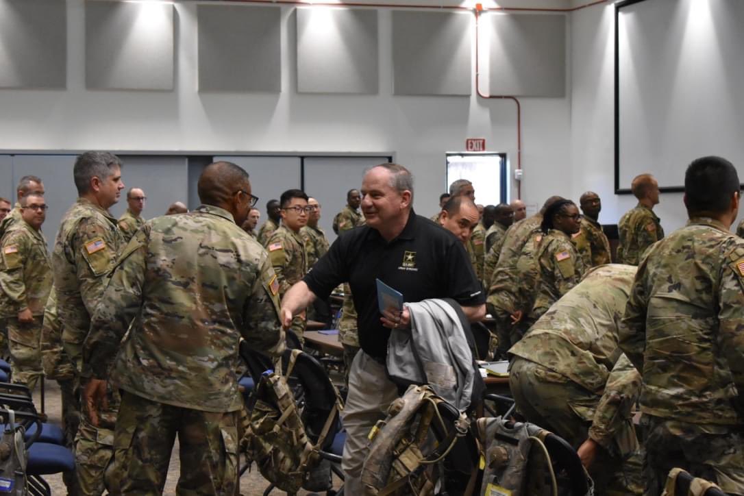 An honor to speak with our Army’s newest Chaplains - CHBOLC class 22-001. Great discussion on importance of a Chaplains' Ministry of Presence, Command Climate and their job is to uphold the Constitution’s guarantee of the "free exercise" of religion, NOT the freedom from religion