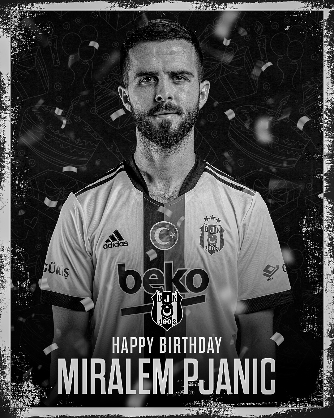 Happy birthday to Miralem Pjanic, who turns 3 2  today!  