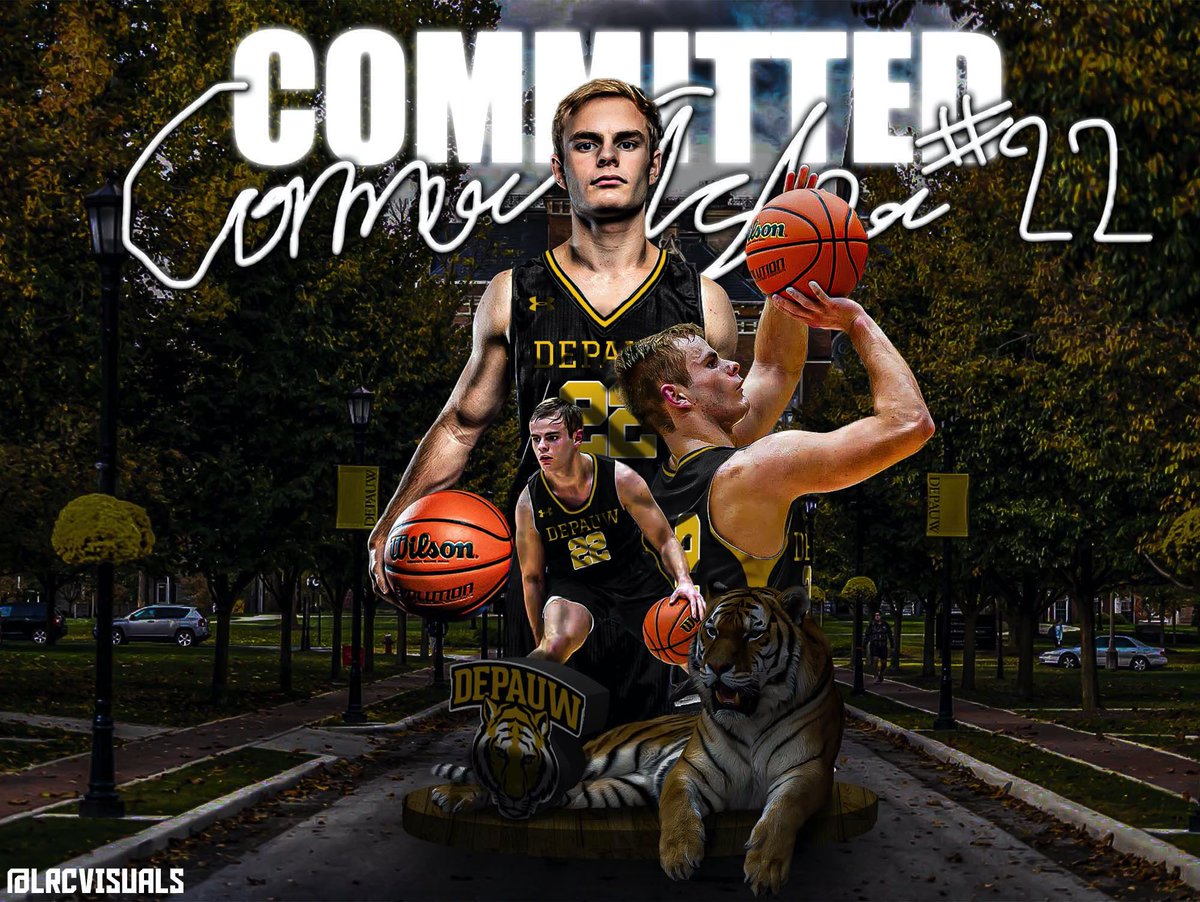 ConnorAgler's tweet photo. I’m excited to announce my commitment to play basketball at DePauw University! Thank you to my family, coaches, and teammates for helping me get to this point. #TeamDePauw 🐯 https://t.co/A00m4wzShv