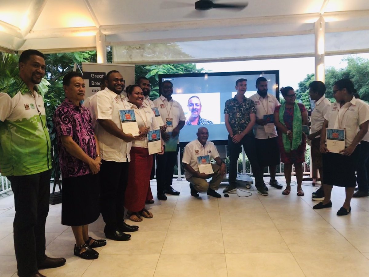 NicolaNoble25's tweet image. Fantastic end to the week with the conclusion of the first 🇬🇧 @spc_cps Extended Continental Shelf Geocap training in #Fiji with @BrianJJonesUK presenting certificates to the trainees and welcoming remarks from @baleinabuli Next stop #SolomonIslands &amp;amp; #Vanuatu @ukinfiji #CSSF