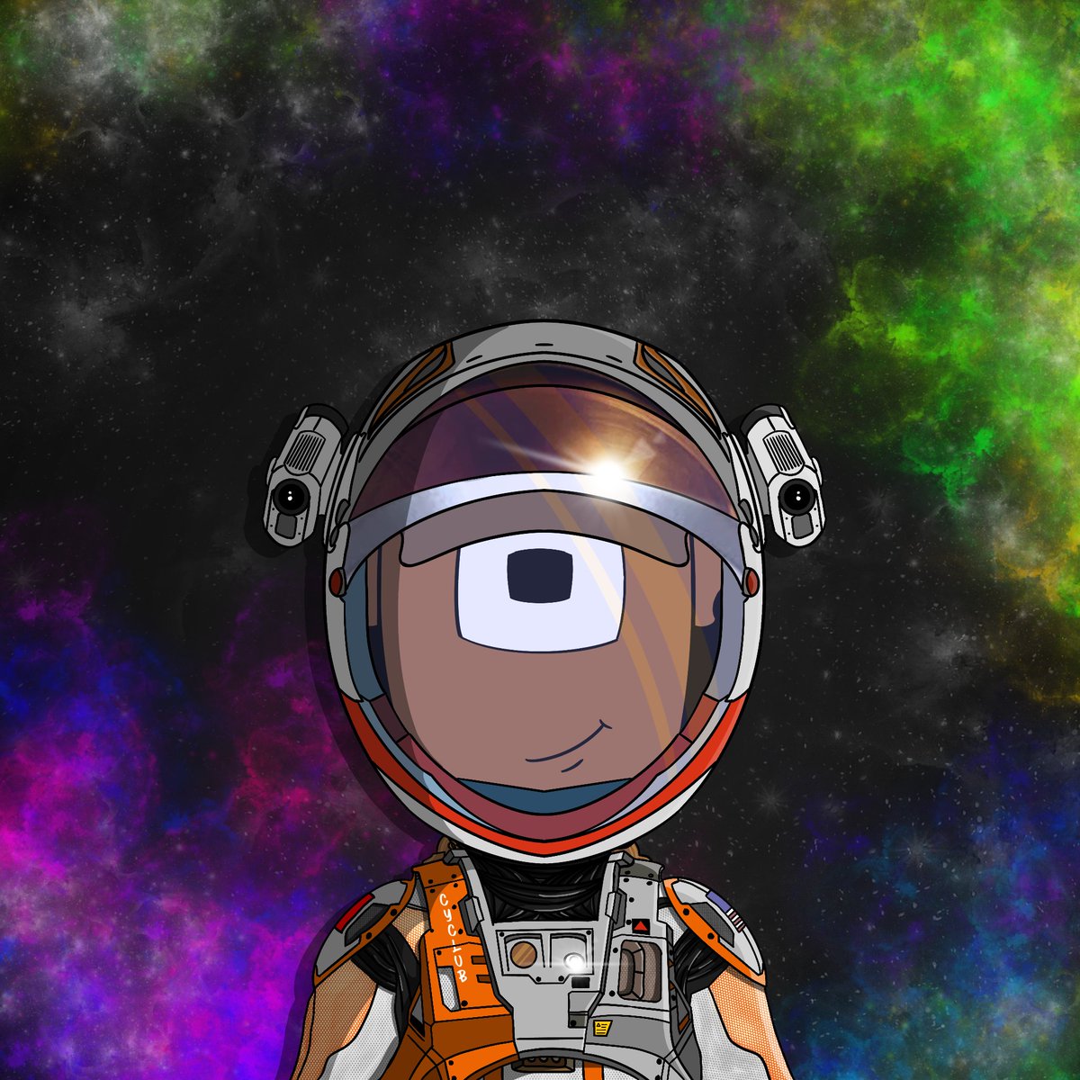Nft_Cyclub's tweet photo. Bitclope 69 now available on Opensea.

Fly me to the moon!

Price: 0.01 ETH (limited time only)

https://t.co/9Avt1s1TIY

#NFT         
#NFTcommunitiy         
#NFTartist        
#PolygonNFT https://t.co/Na5ZSx0Gwe