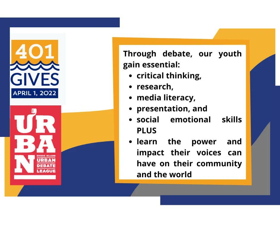 Rhode Island Urban Debate League tweet media