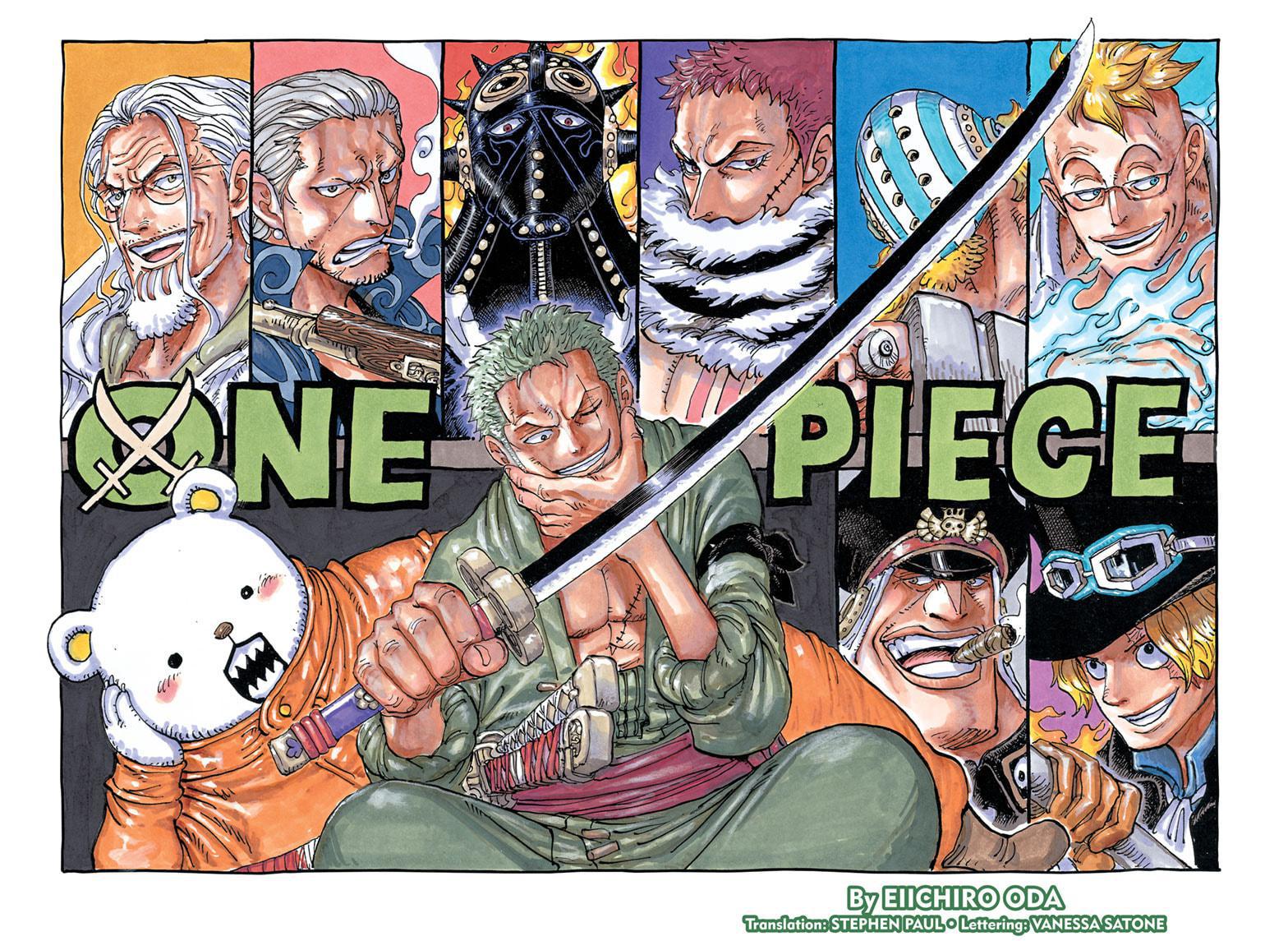 OROJAPAN on X: SBS Vol 102: #ONEPIECE On this color double-page