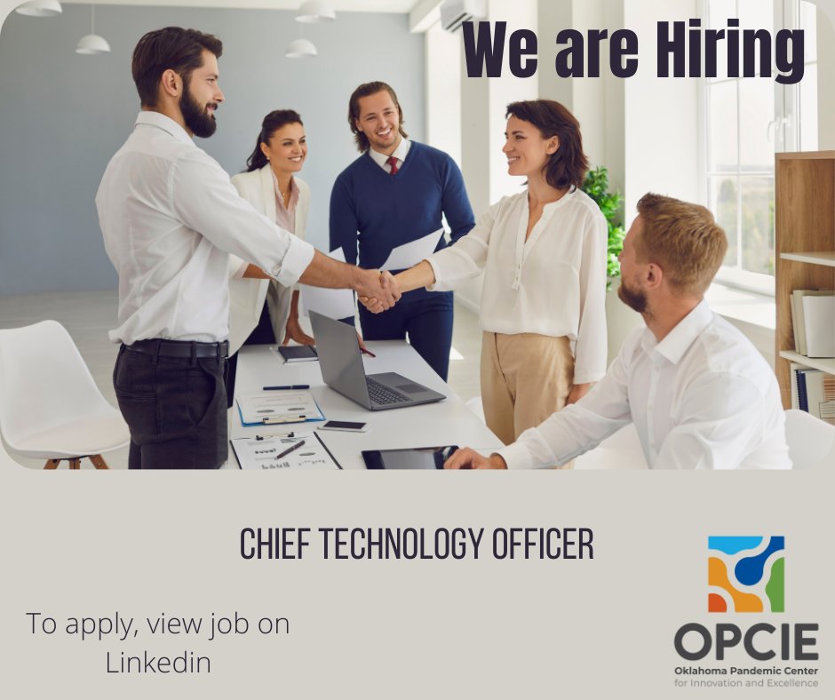 Check out this job from Oklahoma Pandemic Center for Innovation and Excellence linkedin.com/jobs/view/2994…