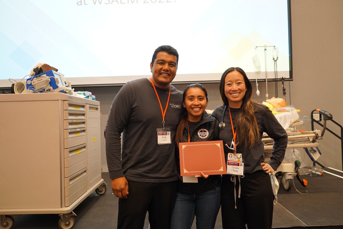 StanfordEMED's tweet photo. Thank you to all of our #WSAEM2022 SIMulation competitors and congratulations to our runner-up team from @StJoesStockton  - great work!

@SAEMonline https://t.co/qVYCT2akfP
