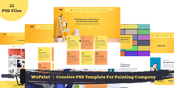 stylelibreview's tweet photo. WePaint - Creative PSD Template For Painting Company
https://t.co/Tc1M36Tj5g

#layerd #paint #painter #photoshop #psd #themeforest #uitemplates #voidcoders #company #corporate https://t.co/mdyXx1BAgA