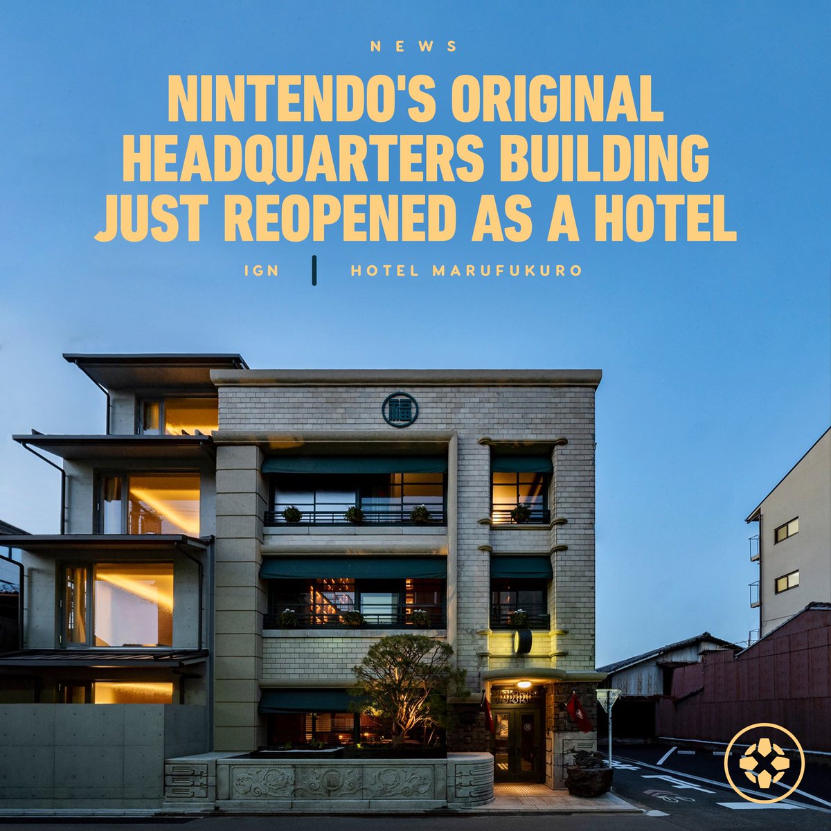 Nintendo's Original Headquarters Building Just Reopened As a Hotel