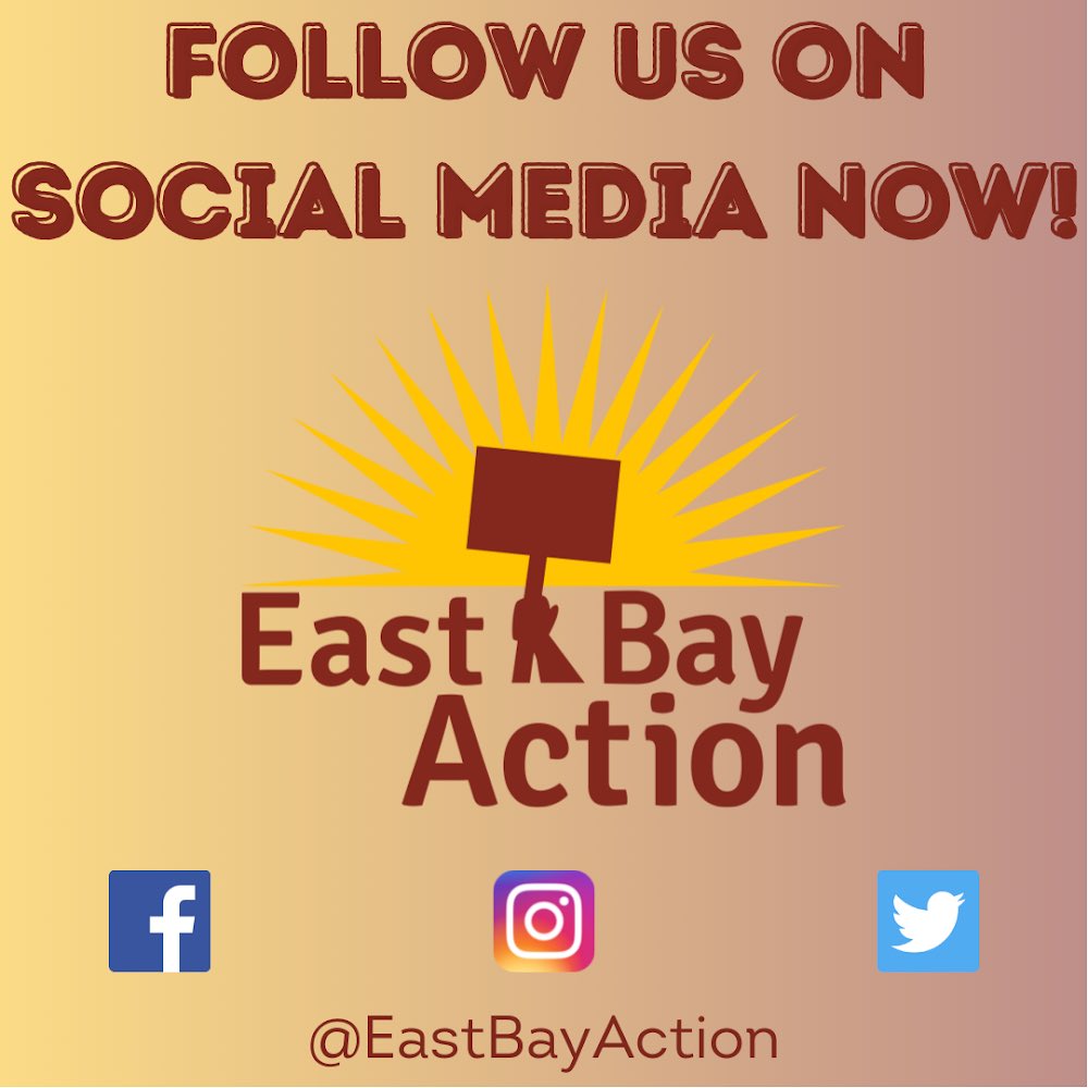 ALERT: Have you followed #EastBayAction on social media yet? EBA builds political power in Black &amp; brown communities in the East Bay by engaging voters, crafting policy solutions, developing leaders, and holding elected officials accountable in our cities &amp; towns. Follow us!