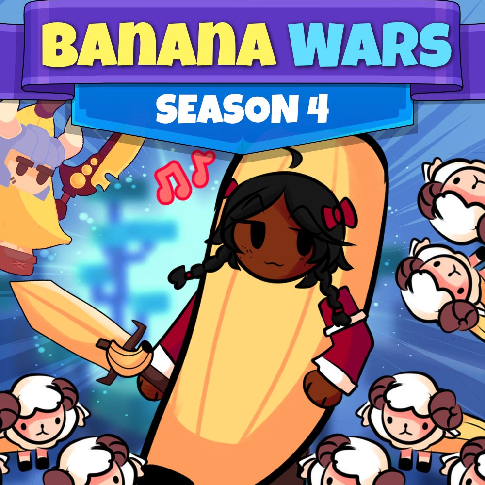 Roblox BedWars on X: 🍌 Banana Wars We've decided to completely shift our  focus from beds to bananas. ⚔️ Banana swords 🐒 Banana peels 🍌 Everyone is  forced to wear banana costumes (