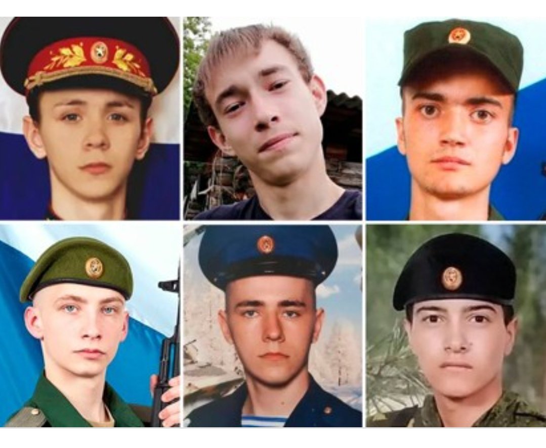 Misurelli77's tweet photo. Mentre i figli degli oligarchi fanno la bella vita all'estero
Questi sono alcuni dei soldati bambini appena 18enni mandati al macello da Putin in Ucraina... https://t.co/yU0hFWEU9K