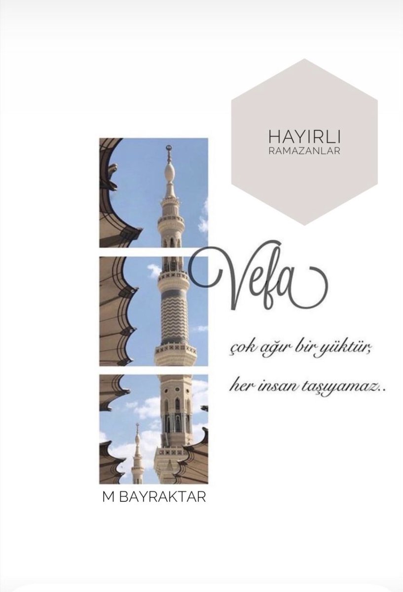 MBayraktar3465's tweet photo. #HayırlıRamazanlar #HosGeldinYaSehriRamazan #iftar #oruc #RamadanMubarak #sahur https://t.co/wMgr0Kib0Z