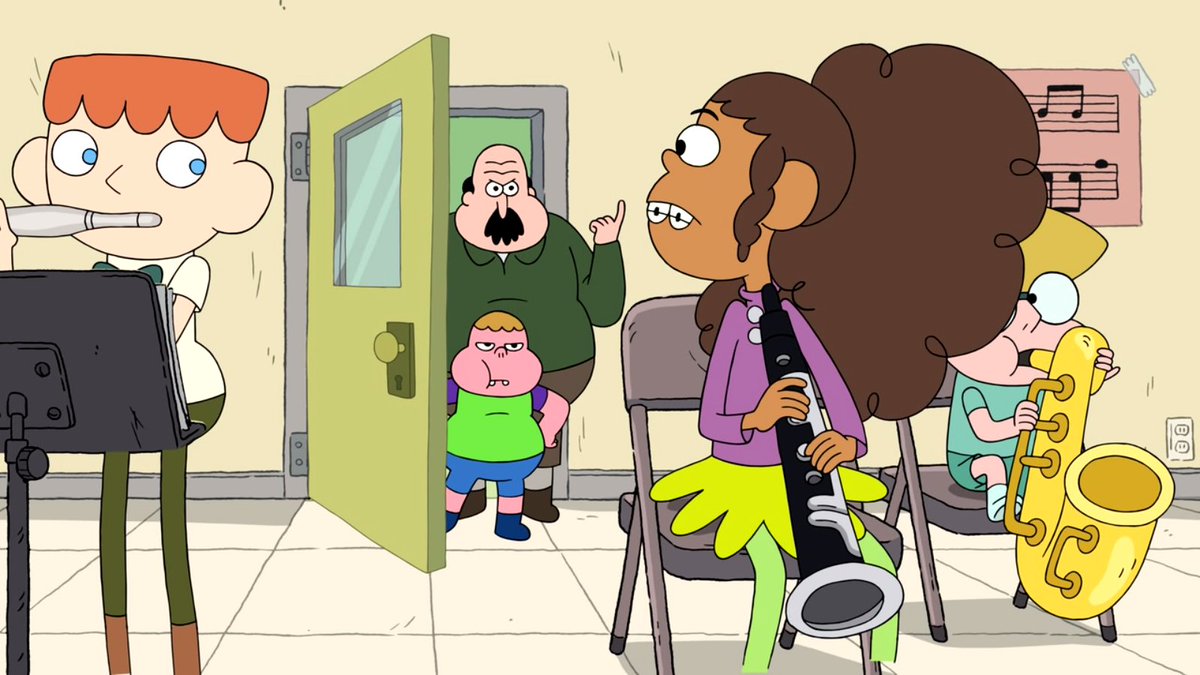 Chelsea Keezheekoni from Clarence wears braces! (canon)