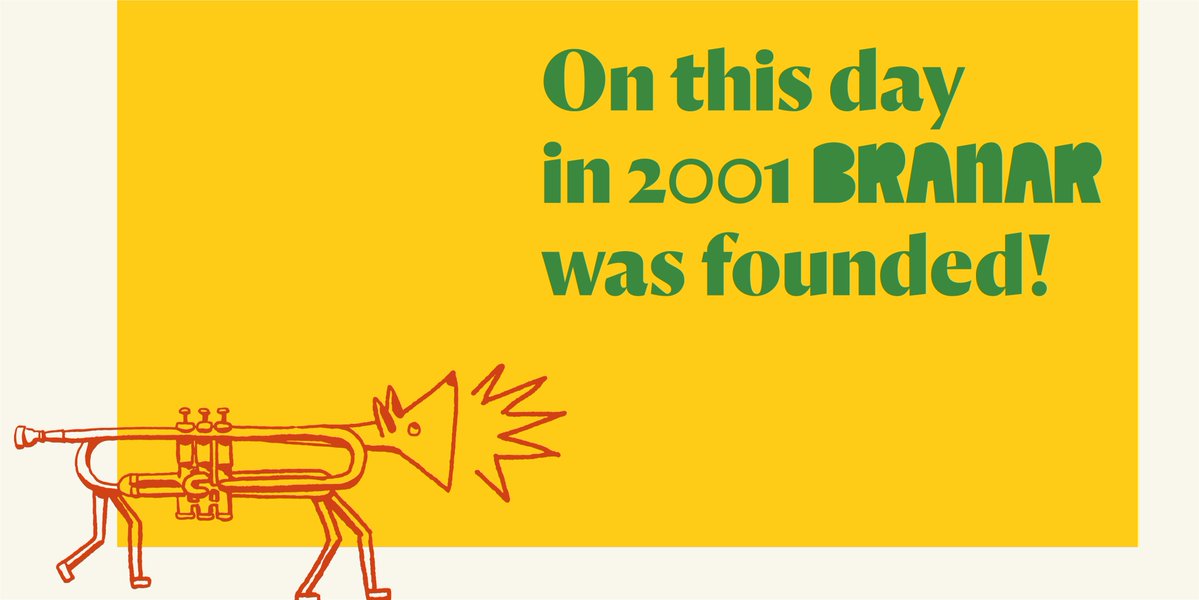 Today we are proud to be celebrating Branar’s 21st Birthday, April 2nd. On this day in 2001, Branar was founded! We'd like to start the day's celebrations by saying thank you to everyone who has contributed to Branar over the years 🎂🎉 Be sure to share any memories with us