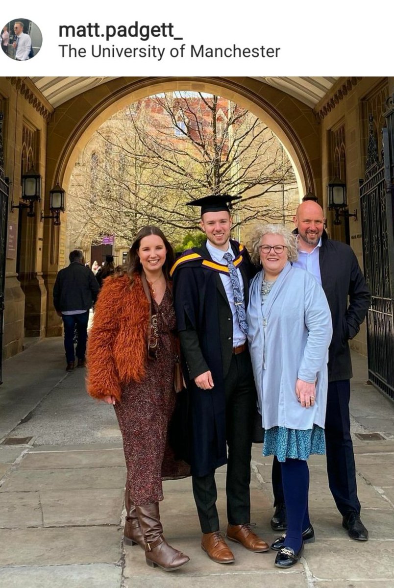 Two year wait for graduation #worthit #graduation2020 #proud #heartfull <a href="/OfficialUoM/">The University of Manchester</a> <a href="/PadgettMatty/">Matt</a>