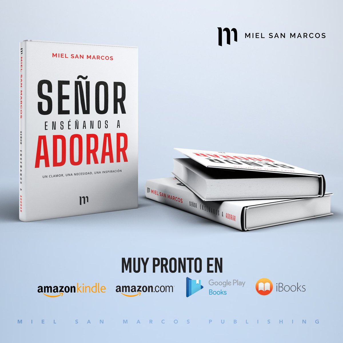 Amigos con mucha alegría queremos compartirles que hemos venido trabajando en nuestro primer Libro “ SEÑOR ENSÉÑANOS A ADORAR “ a partir del 6 de Abril estará disponible en Amazon y  digital en Kindle y demás tiendas. En los próximos días estaremos hablando acerca del Libro