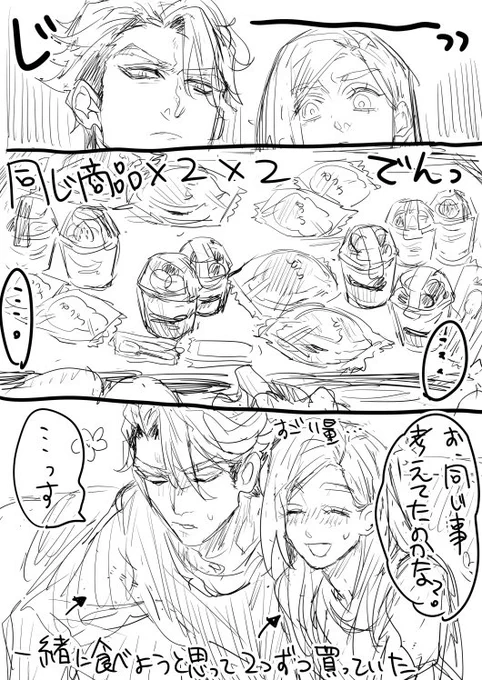 十いづ。リクエストありがとうございます!何百回も言うけど、この2人はスイーツ絡みのネタばかりになってしまう。すまない 