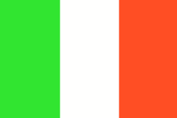 Today's pride flag colorpicked from Animal Crossing is the Italian flag colorpicked from Ketchup!