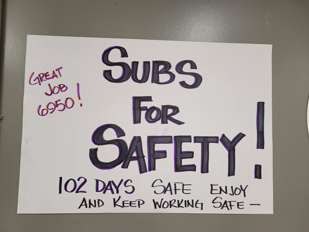 STORE 6950 CELEBRATING 102 DAYS SAFE <a href="/RubenRo48457043/">Ruben Rodriguez</a> <a href="/brianb333/">Brian Budreau</a> @