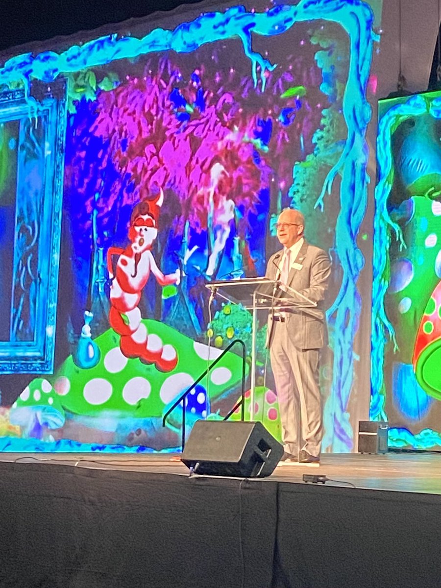 Patrick Sullivan, president and CEO of <a href="/halifaxchamber/">Halifax Chamber</a> reminding us that we could all use “a little wonder in our lives.” #HalifaxinWonderland #HBA2022