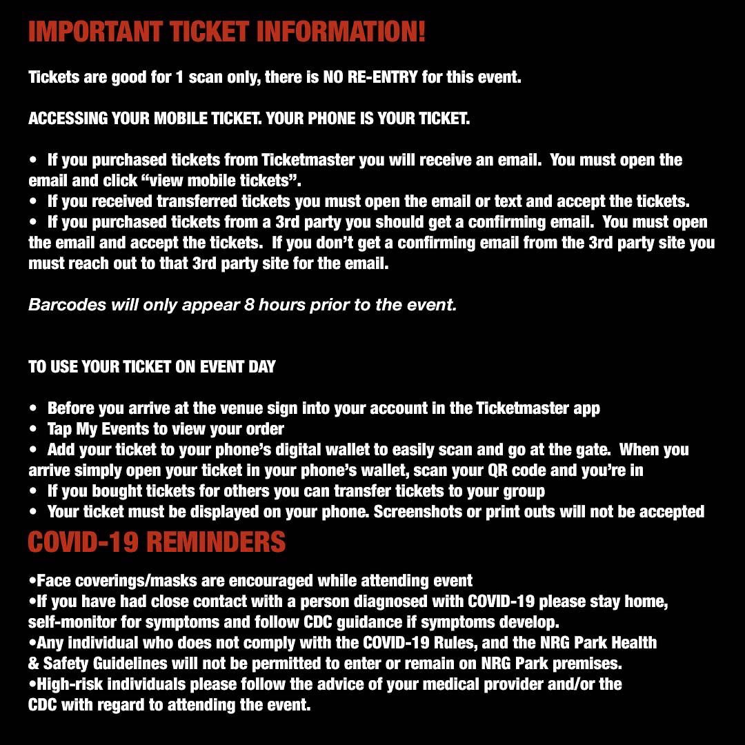 nrgpark's tweet photo. 📢 Heading to the April Fool’s Comedy Show tomorrow night? Here’s everything you need to know before you go! 
🎟: link in bio 
#aprilfoolscomedyshow #nrgarena #thingstodoinhouston #comedyshow #needtoknow https://t.co/P4SePdRB6I