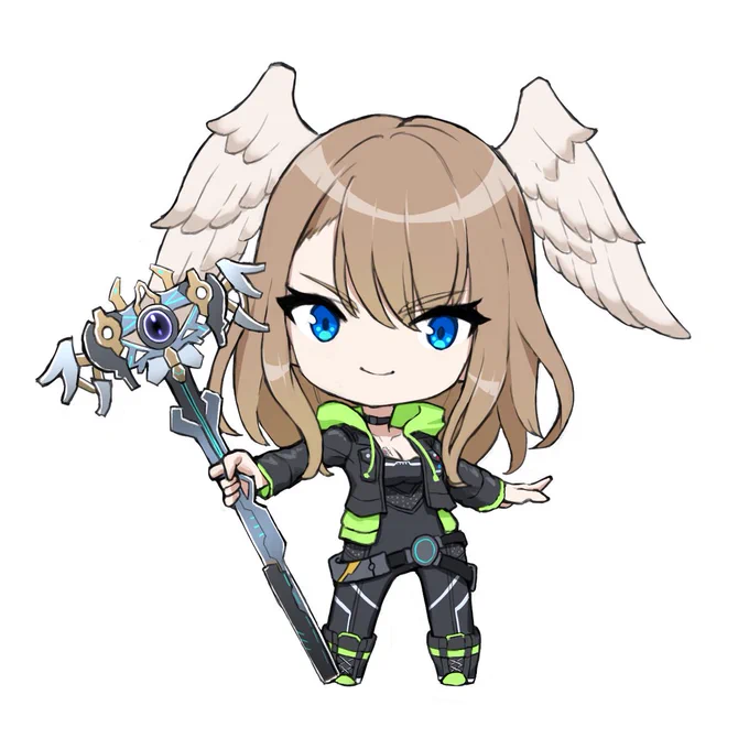 new xenoblade charms for noah, eunie, and mio are available for pre-order at my store! link below 