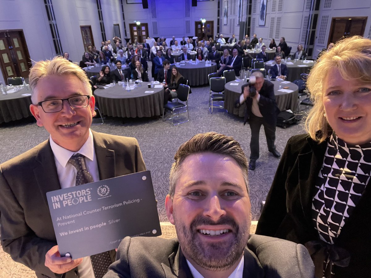 Today marked the end of 4 years as <a href="/NatCoordPrevent/">National Coordinator for Prevent</a>.

I had the privilege of hosting the national #Prevent awards.

I accepted our <a href="/IIP/">Investors in People</a> plaque in recognition of the direction, inclusion, care and support provided to our teams, which underpins how they support our communities.
