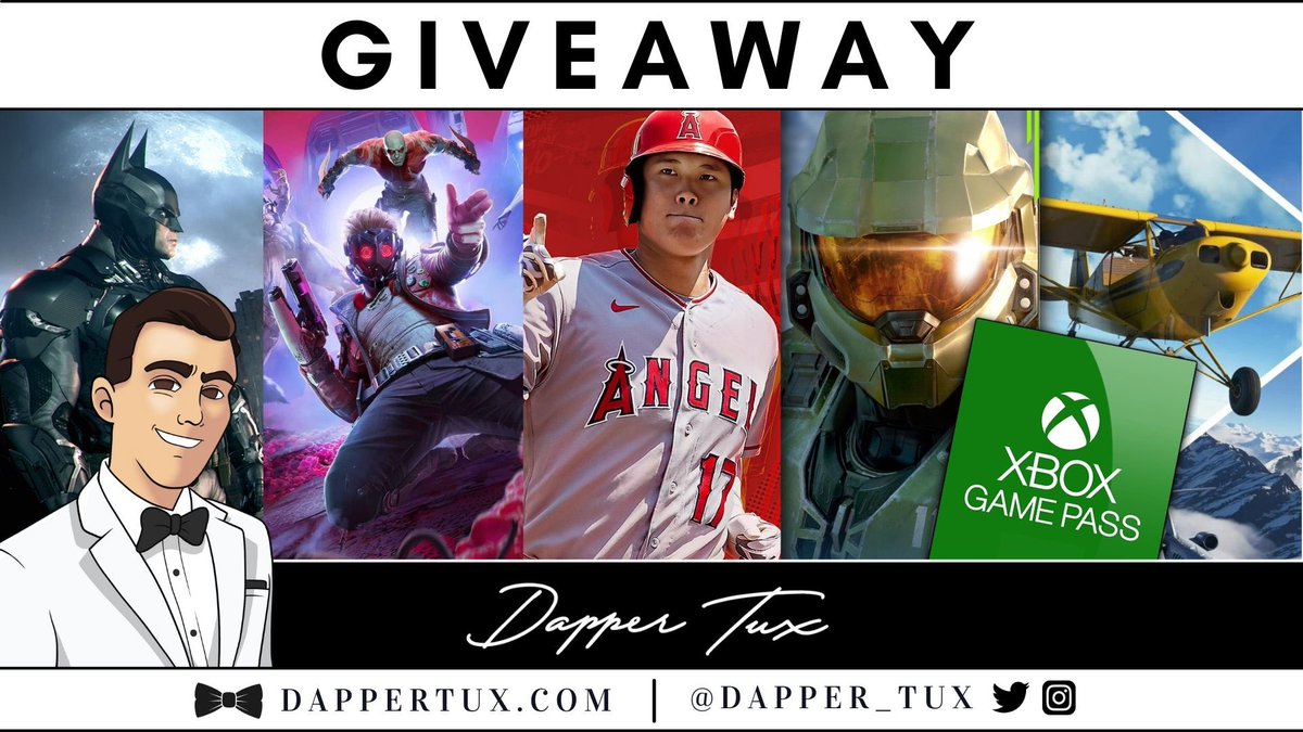 Dapper_Tux's tweet photo. I’ve teamed up with 
@XboxCanada to #giveaway 365 days of #gaming with Xbox Game Pass 🎮

Here’s how to win 🏆 

1.Follow 🤵🏻 
2.RT + Like 🔁♥️
3.Tag a friend 👥

Draw 4/4

BONUS: 2x chances on Insta: https://t.co/9nO8eAuyC9

#freecodefridaycontest #gaming https://t.co/lOY2BbLM0Y