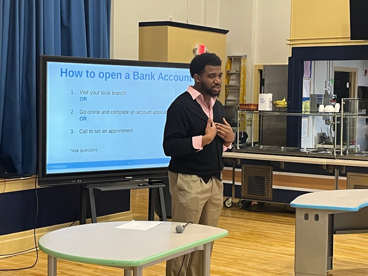 Thank you to <a href="/RhinebeckBank/">Rhinebeck Bank</a> (Newburgh) for working with our MBK scholars on the topic of “Financial Empowerment” It is so important for our young men to learn about financial literacy! <a href="/NFAWestMBK/">NFA West MBK</a> <a href="/newburghschools/">Newburgh Schools</a>