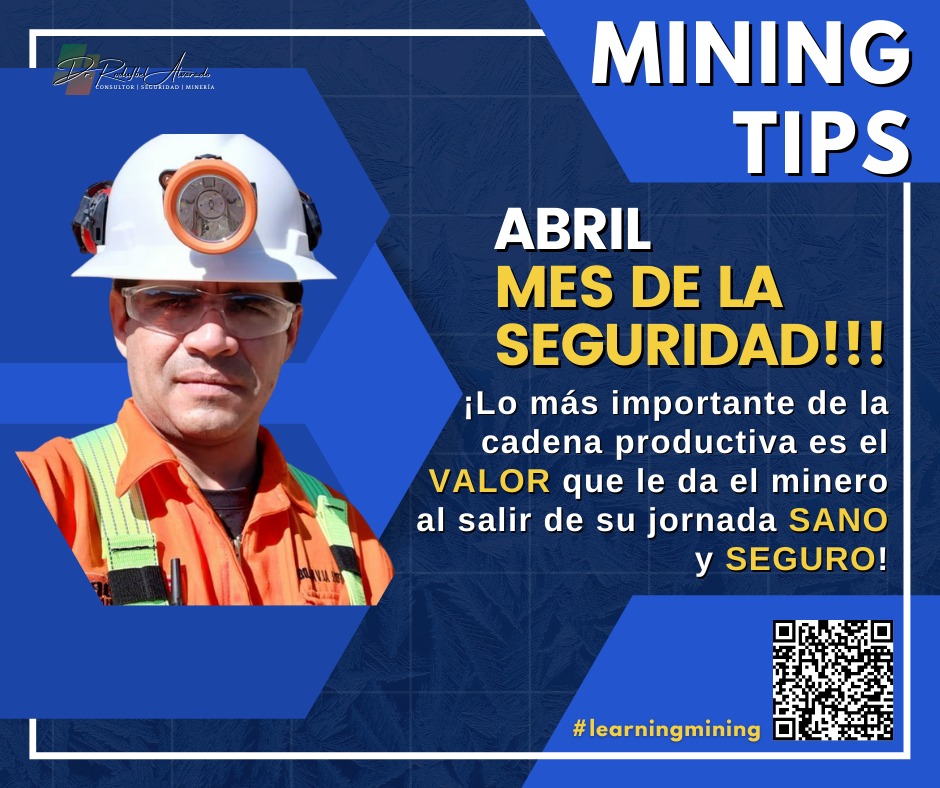 Rodufbel's tweet image. ⚠️ | ABRIL MES DE LA SEGURIDAD | 🦺
✅ | MINING TIPS ‼️ | ⚒
💯 | DISPONIBLE ‼️ | 👷🏻‍♂️
#opentowork #linkedin #miningtips #learningmining #mineria #mining #liderazgo