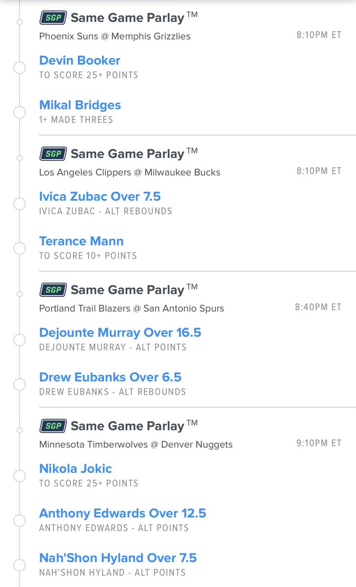 LabBettersPhD's tweet photo. 4/1/22 Play #3 the doc doesn’t mind a full unit here even with the +5021 odds. Some good matchups and tight playoff races = alt prop hits 4 the patients 🥼 🧪 🧫 #GamblingTwitter https://t.co/BSgTE8FldX