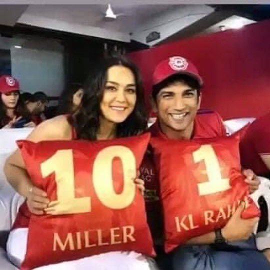 NonaYousef_'s tweet photo. ( Memories April 2019 )
🥺😔💔❤️💎
My jaan @itsSSR spreading all smiles , happiness and love as he enjoyed some good moments during the match of #KXIPvsDC in Chandigarh 😍❤️
My baby is looking so cute and super dashing as always 🔥💓
Sushant A Humanitarian https://t.co/nCF5kry1Yi