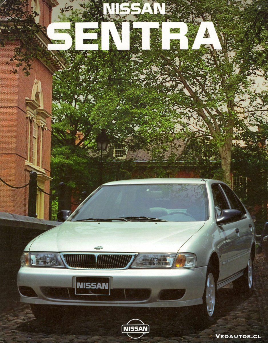 VeoAutos's tweet photo. Nissan Sentra ll Catálogo en Español 2000, año en que se comercializan en Chile 1.410 unidades
+ Info Link ➤➤➤https://t.co/I7RGYXmGhq
#sentrab14 #nissanchile #sentrall @NissanCL @addict_car @thecarfactoids @YesterdaysDrive @RiveraNotario @publichilensis https://t.co/UNR4lQr2gV