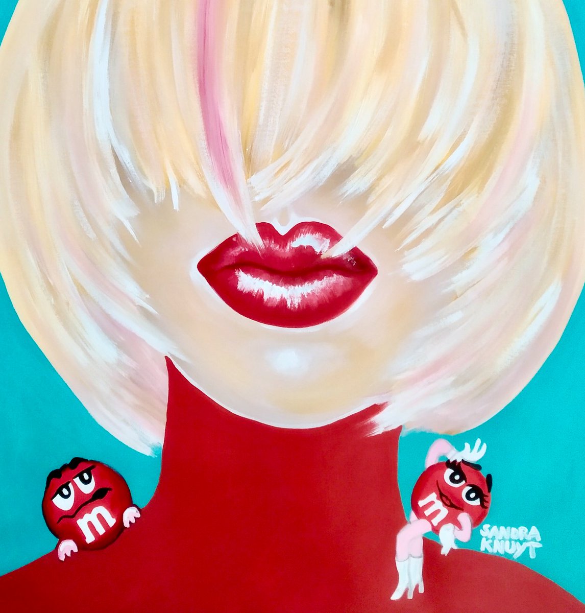 KnuytSandra's tweet photo. sandra_knuyt_art
🔴M&amp;M🔴powering!💋 New piece “RED” - acrylic on canvas - 35"H x 26”W #sandraknuyt #popart #popartist #popartgallery #popartpainting #contemporaryarts #miamiart #kunst #artoftheweek #popartdesign #poparte #popartportrait https://t.co/5cyFlz8r29