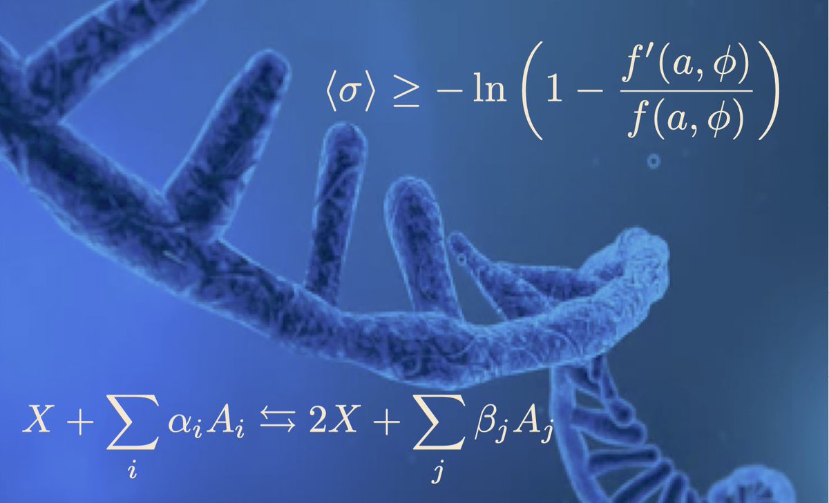 ricard_sole's tweet image. Can we define thermodynamic bounds for Darwinian evolution? Check this paper by former @sfiscience postdoc Artemy Kolchinsky, who just got awarded a Marie Curie fellowship to work with us at the @CSLab_UPF to on evolution and origins of life @IBE_Barcelona arxiv.org/pdf/2112.02809…
