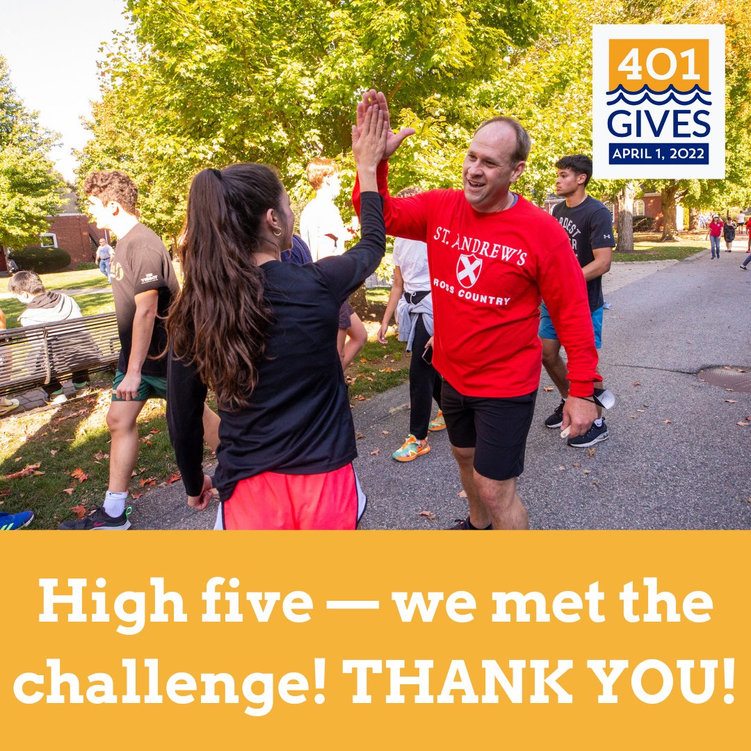 Giving at St. Andrew's School, RI tweet media