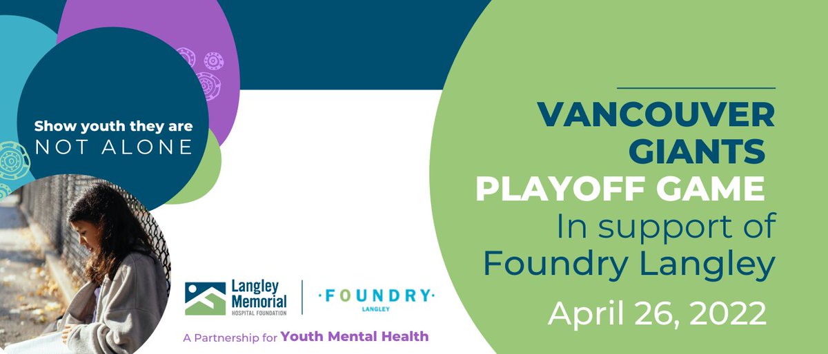 LMHFoundation1's tweet photo. Join us for a night at the Vancouver Giants! A portion of each ticket we sell supports #FoundryLangley + we’re the 50/50 raffle recipient for that game! TIX >> https://t.co/IriljqTiUy #VancouverGiants #FoundryBC https://t.co/M4lXTM5snv