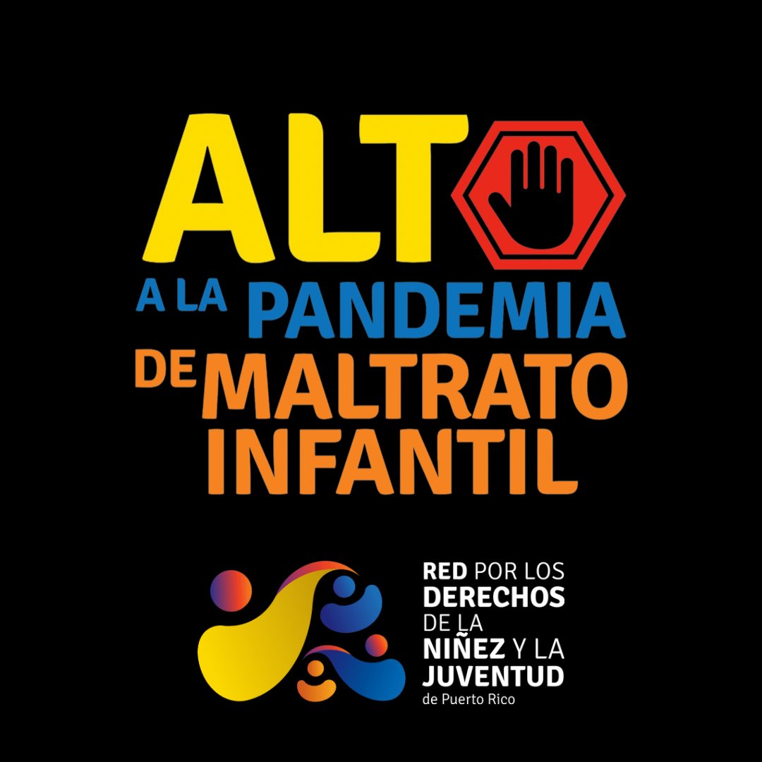 En este Abril, mes de la niñez y la prevención del maltrato infantil, nuevamente alzamos nuestras voces para denunciar la violencia que arropa a la niñez y juventud en Puerto Rico. 

¡Hay que poner un alto a la pandemia del maltrato infantil!

#AltoAlMaltratoInfantil